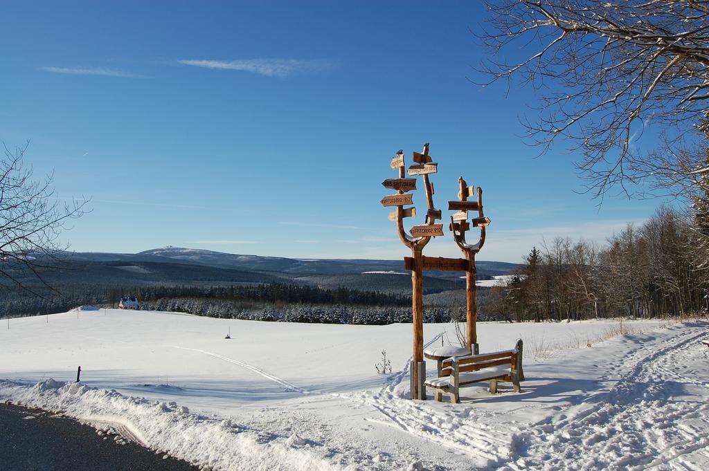 Hotel Gaestehaus Hutweide Bärenstein Zewnętrze zdjęcie